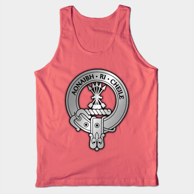 Clan Cameron Crest Tank Top by Taylor'd Designs